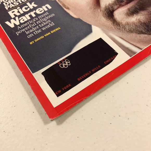 Time Magazine August 18, 2008 The Purpose Driven Pastor Rick Warren - Picture 4 of 8